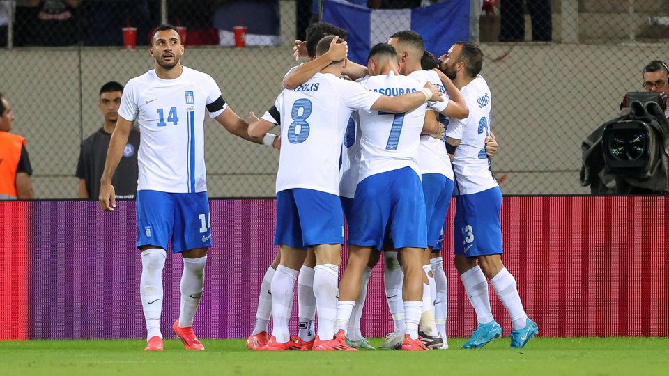 Grécia, com Pavlidis de início, vence e continua imparável na Liga das Nações