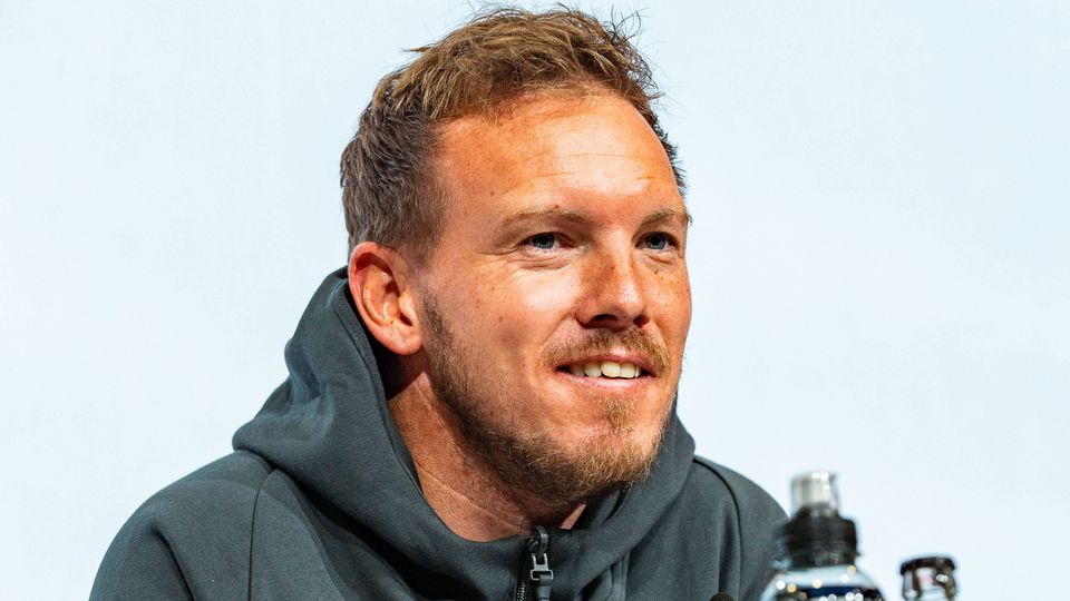 Julian Nagelsmann anuncia três novidades na Alemanha frente aos Países Baixos