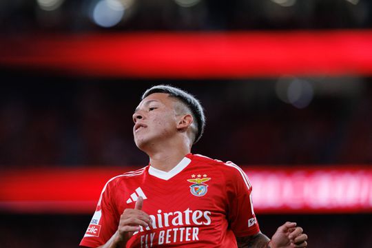 Benfica: Prestianni lesionou-se