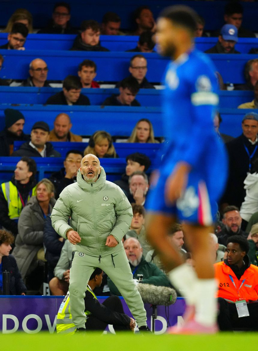 Enzo Maresca, treinador do Chelsea