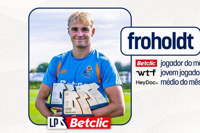 Victor Froholdt esteve em destaque no mês de setembro