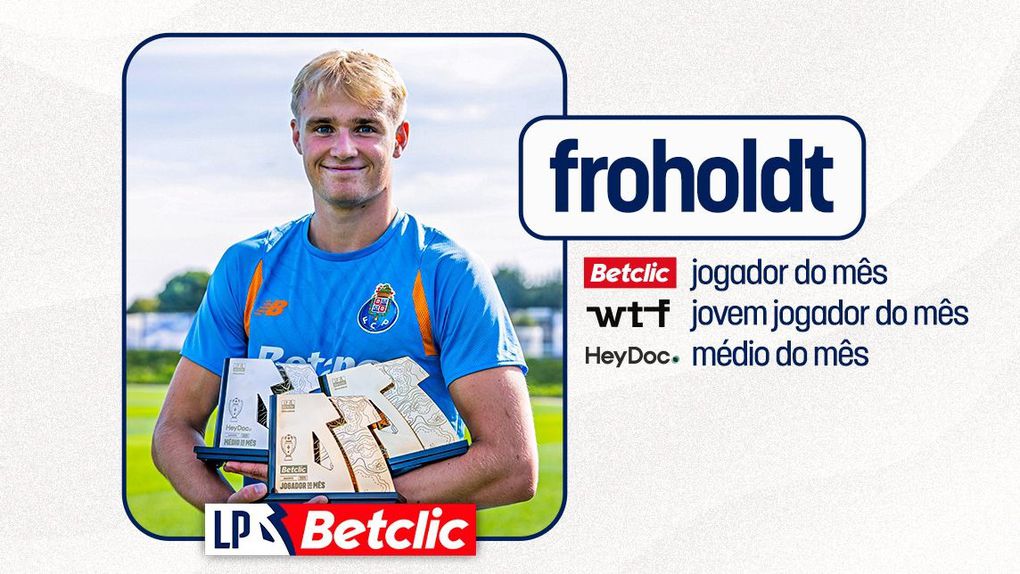 Victor Froholdt esteve em destaque no mês de setembro