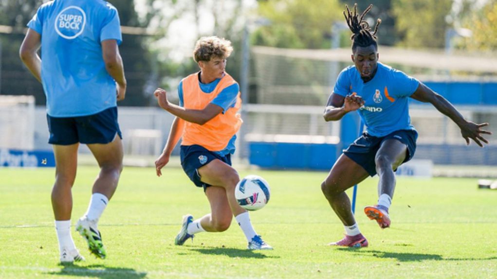 Vários jovens promovidos ao treino do FC Porto - Foto: FCP