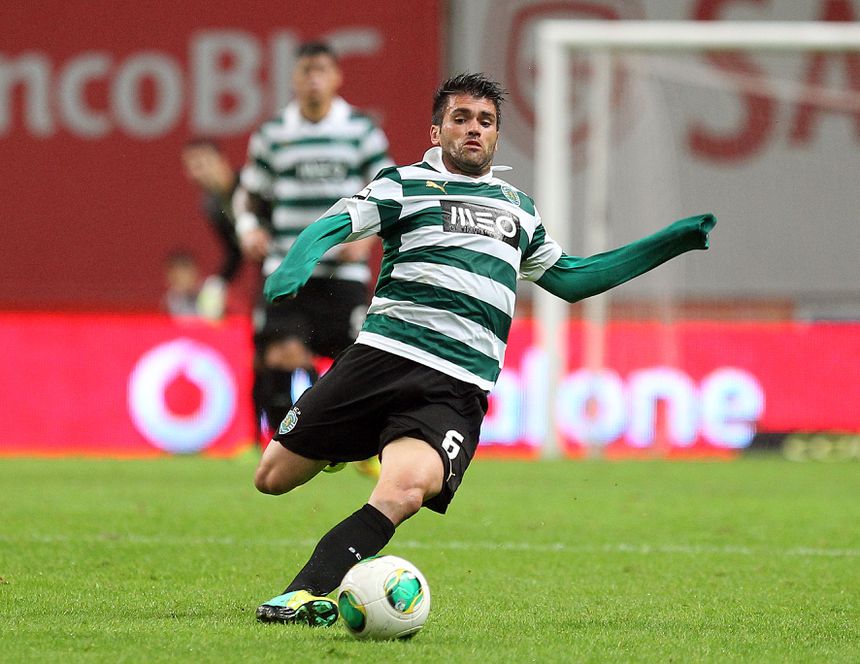 Vítor Silva representou os leões em 2013/2014, com Leonardo Jardim no comando técnico - Foto: A BOLA