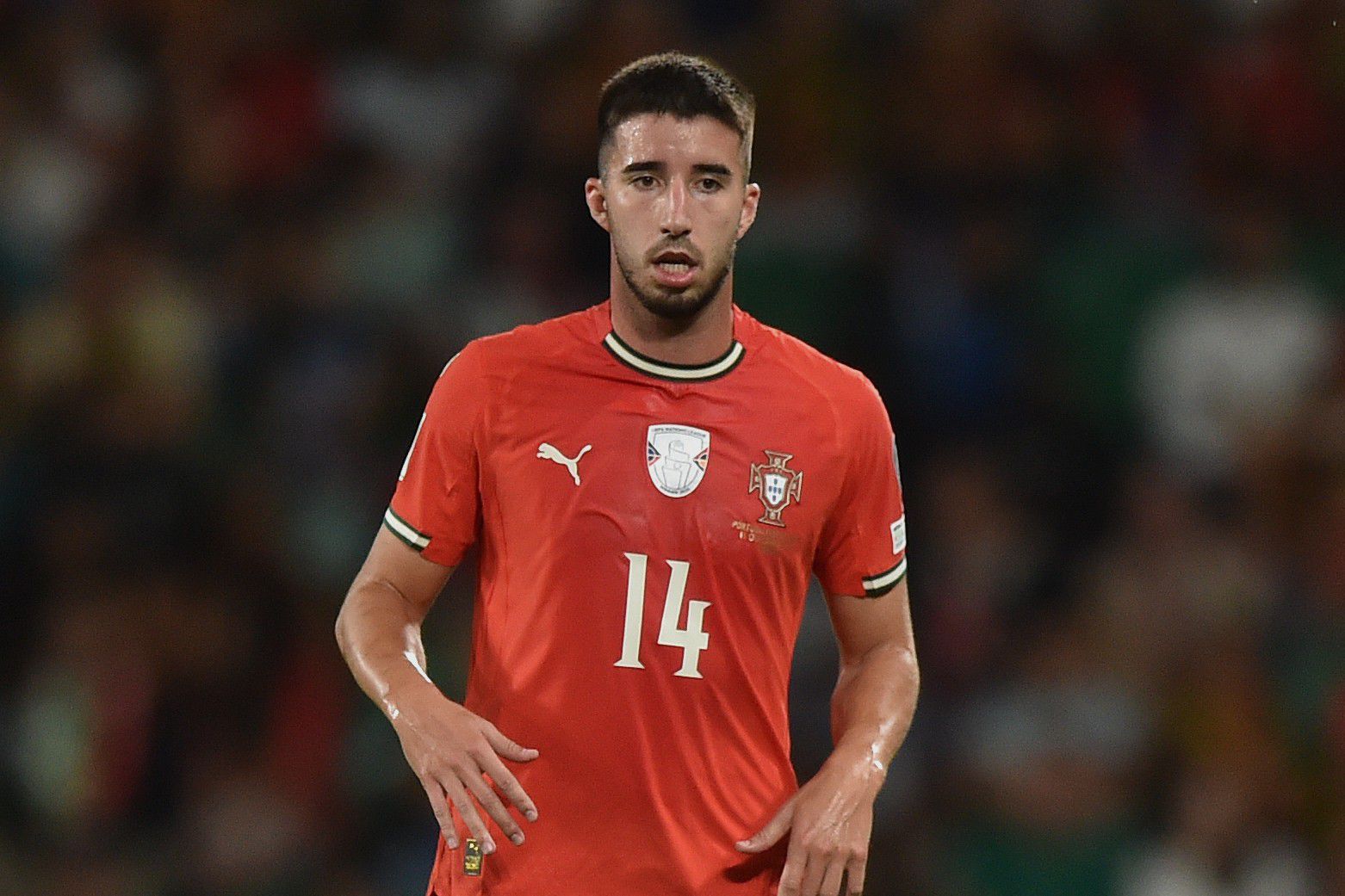 Gonçalo Inácio - 19 jogos com Roberto Martínez. Foto: MIGUEL NUNES