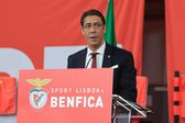 Rui Costa viu os sócios recusarem as contas e o novo regulamento eleitoral em assembleia geral — Foto: SL BENFICA
