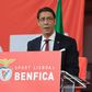 Rui Costa viu os sócios recusarem as contas e o novo regulamento eleitoral em assembleia geral — Foto: SL BENFICA