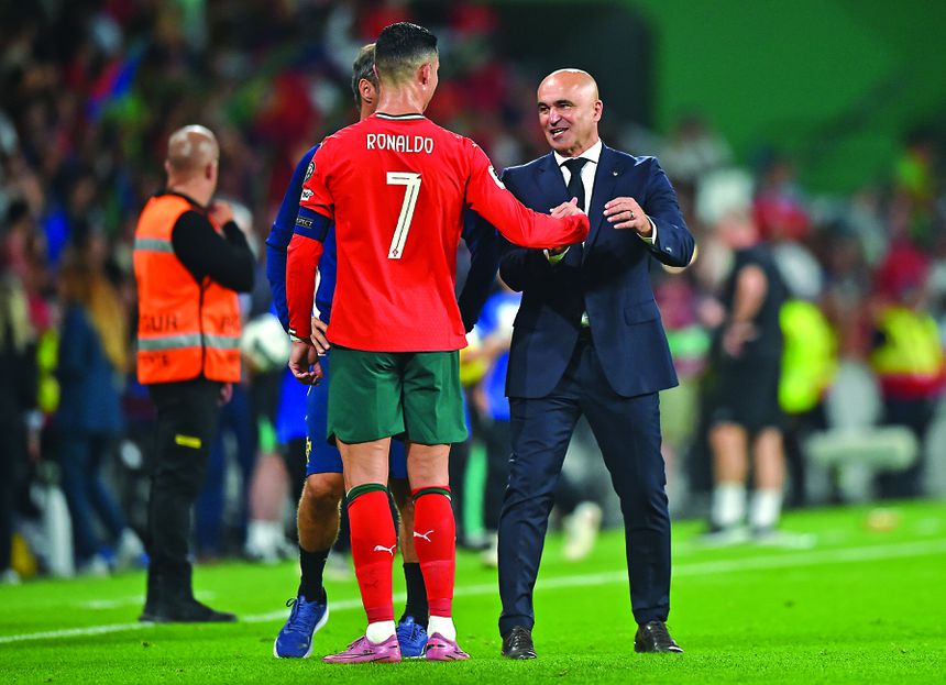 Martínez tem razão: Portugal joga muito e bem. Foto: Miguel Nunes