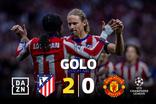 Parece fácil! Atlético 'afunda' Man. United com ajuda de ex-Benfica