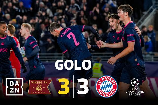 Loucura! O momento em que o Viking resgatou um ponto frente ao poderoso Bayern