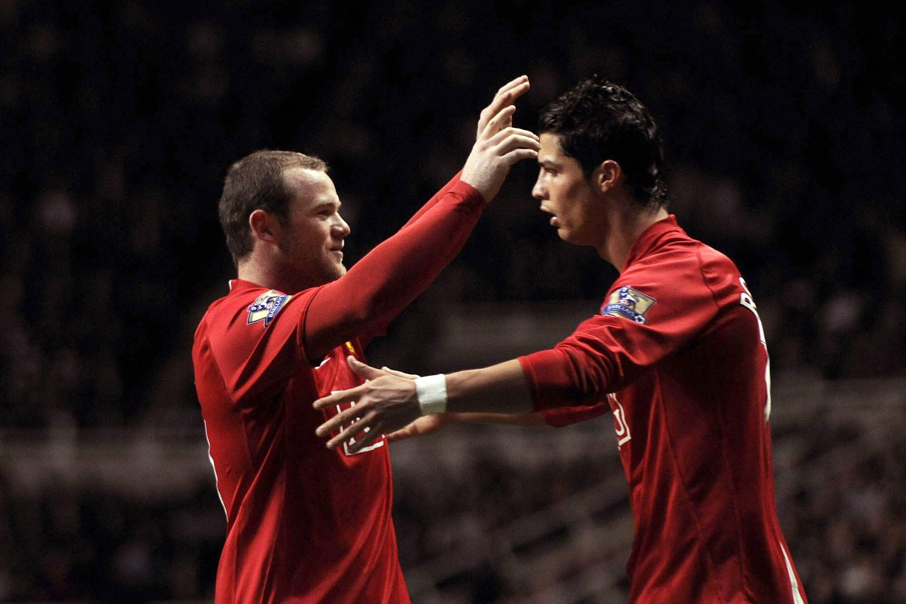 Wayne Rooney e Cristiano Ronaldo foram colegas em Old Trafford