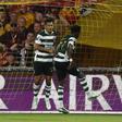 Os festejos leoninos - Foto: EPA