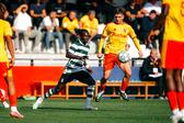Grombahi no Lens-Sporting para a Youth League fotoX/@MadInGaillette
