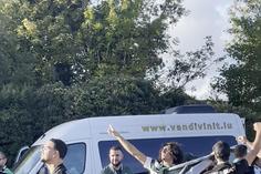 Adeptos do Sporting já fazem a festa em Lens