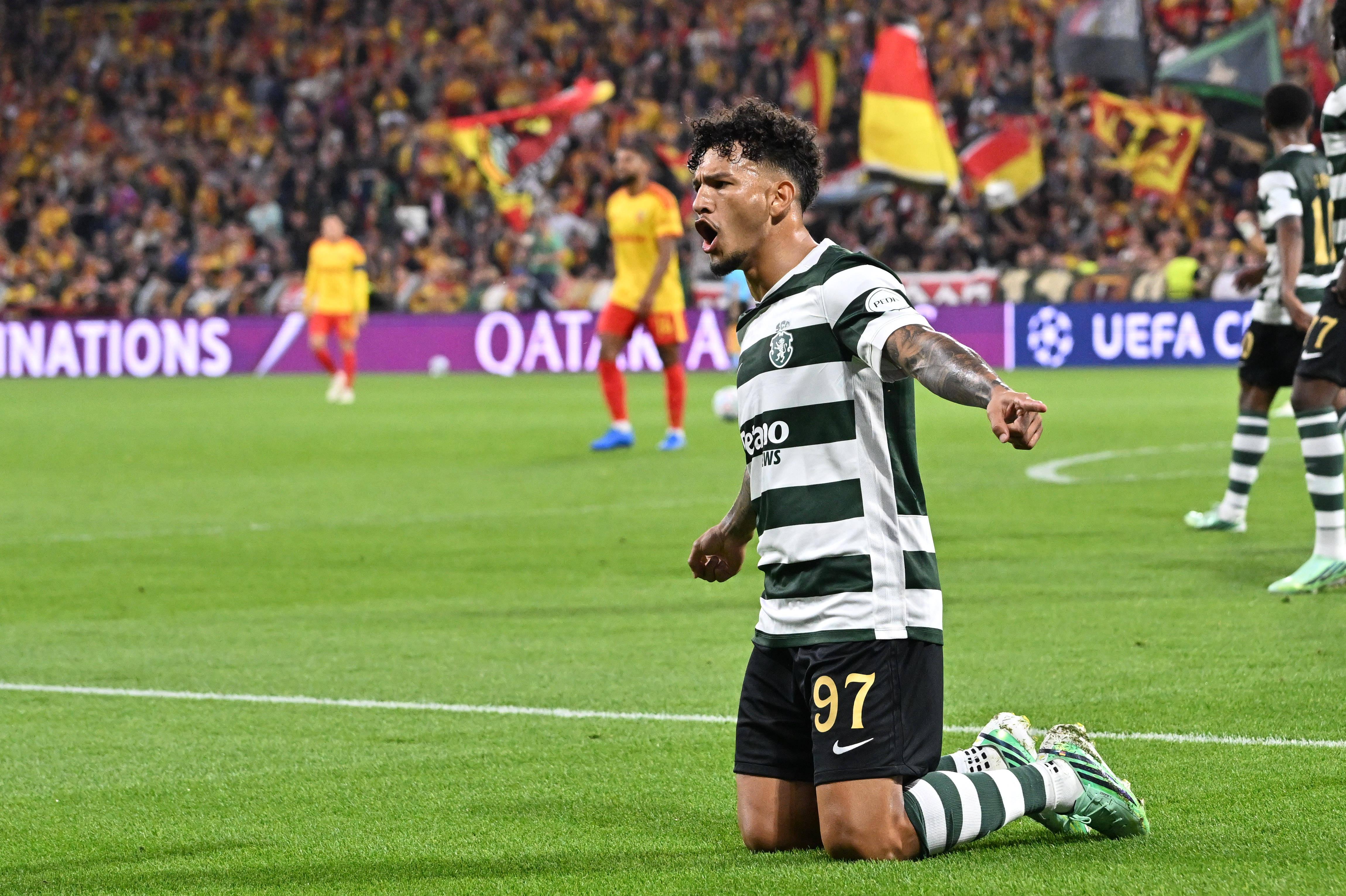 E vão nove golos para o avançado colombiano esta época -Foto: IMAGO