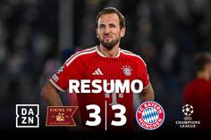 Puro cinema! Viking resgata ponto histórico contra Bayern irreconhecível (resumo)