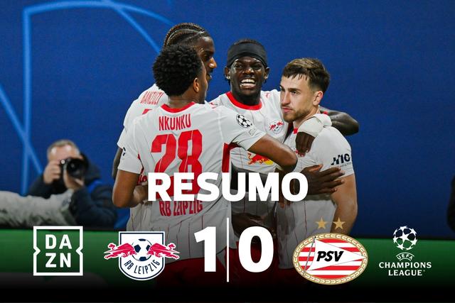 O azar do PSV foi a sorte do Leipzig (resumo)