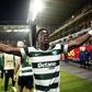 Doumbia em grande plano, marcou o segundo golo do Sporting na vitória em casa do Lens - Foto: EPA