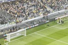 Jogadores do Sporting já aquecem em Lens