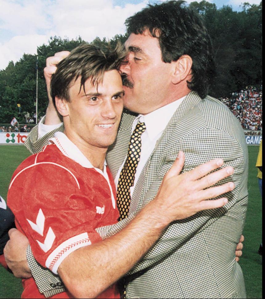 Toni e João Vieira Pinto (A BOLA)