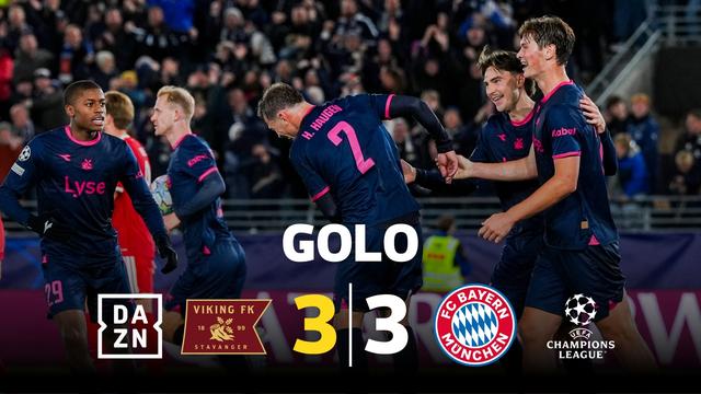 Loucura! O momento em que o Viking resgatou um ponto frente ao poderoso Bayern
