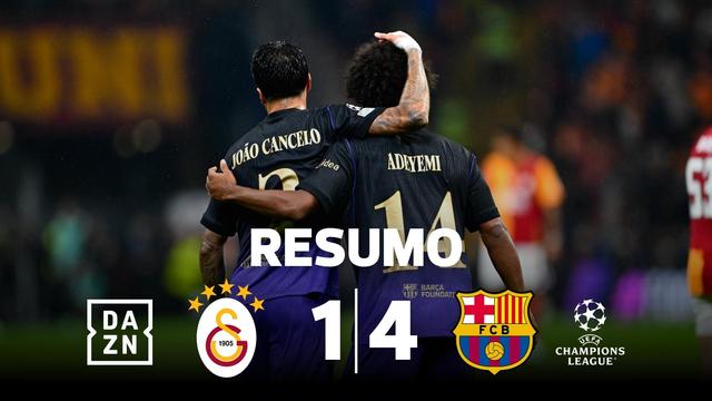 Cancelo abre a contagem e o Barcelona acaba a golear (resumo)