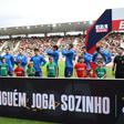 O onze do FC Porto contra o Marítimo. Foto ASPress/Hélder Santos