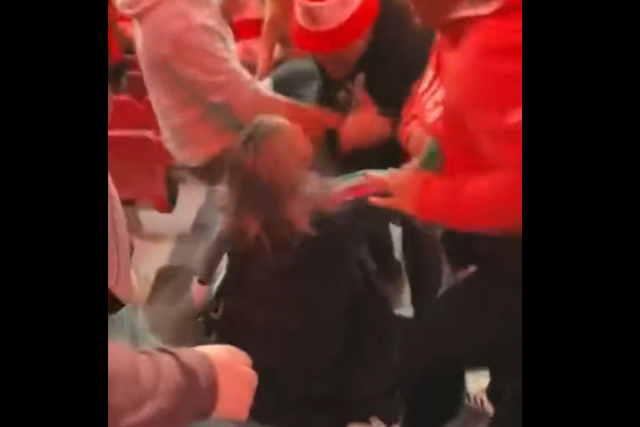 Vídeo: Adeptos arrancaram cachecol a apoiante do Sporting na Luz