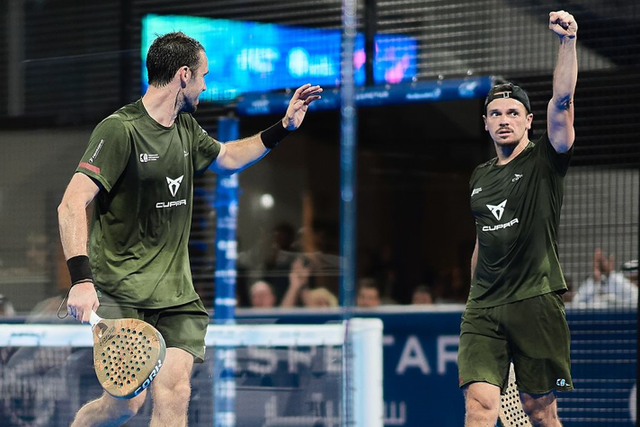 Irmãos Deus vencem set, mas perdem com Chingotto e Galán