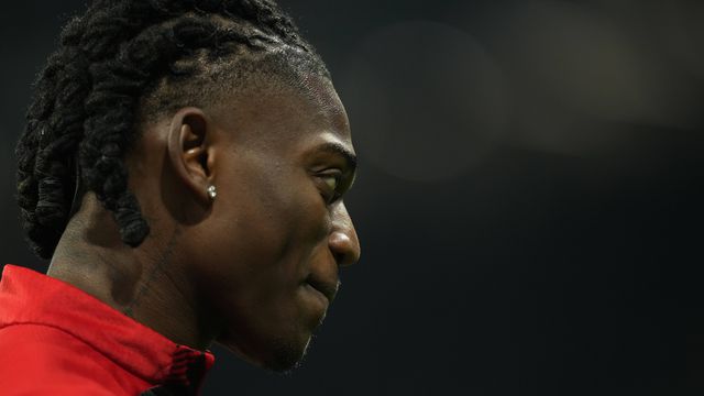 Rafael Leão protagonizou a antevisão da seleção portuguesa de futebol.  Copyright: Jose Breton/IMAGO