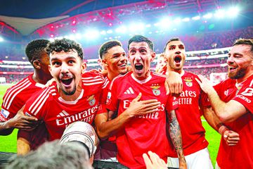 A incrível série de jogos do Benfica a marcar na Luz