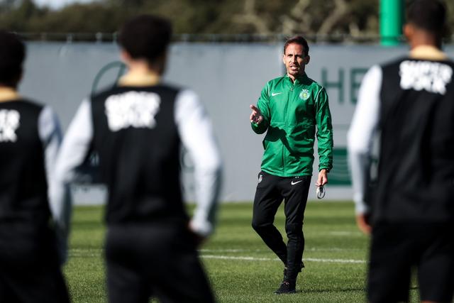 Sporting: as imagens do 1.º treino de João Pereira