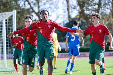 Sub-17: Portugal destrói Liechtenstein no início da qualificação