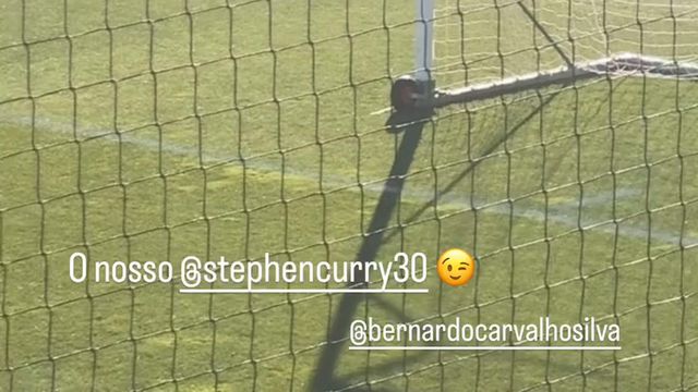 Stephen Curry português deixa Bruno Fernandes impressionado