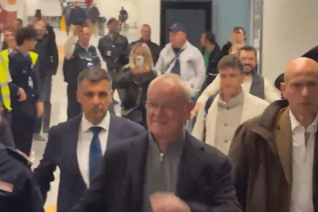 A apoteótica receção a Claudio Ranieri em Roma