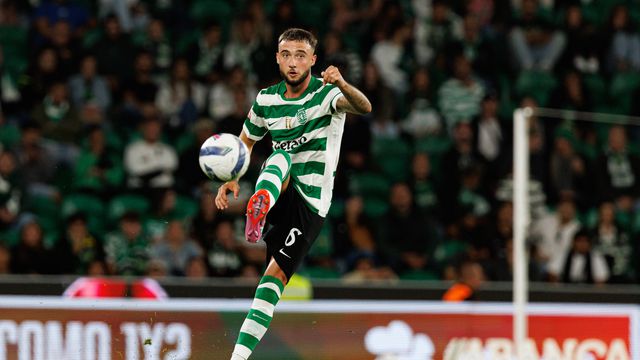 Zeno Debast, defesa-central belga de 22 anos, tem esta época 13 jogos pelo Sporting - Foto: IMAGO