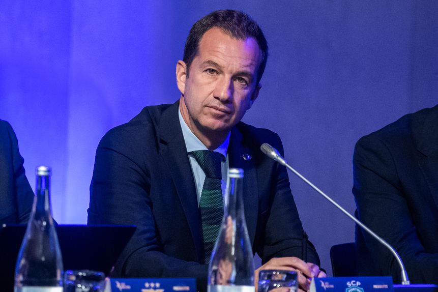 Frederico Varandas discursou no 43.º jantar do Rugidos de Leão (Foto DR)