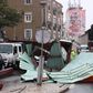 Lisboa foi uma das regiões mais afetadas - parte do telhado da Estação de Santa Apolónia arrancada pelo vento na quarta-feira - Foto: MIGUEL A.LOPES/LUSA