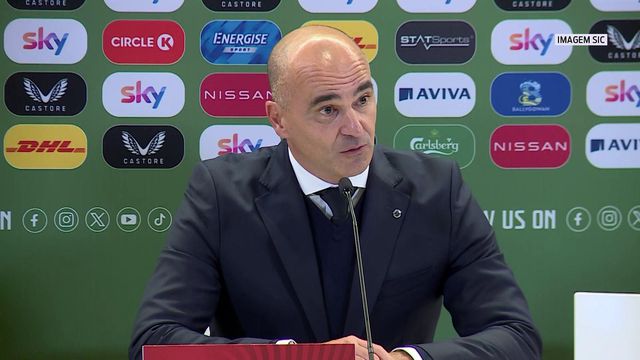 Roberto Martínez: «Há jogos assim, acontece...»