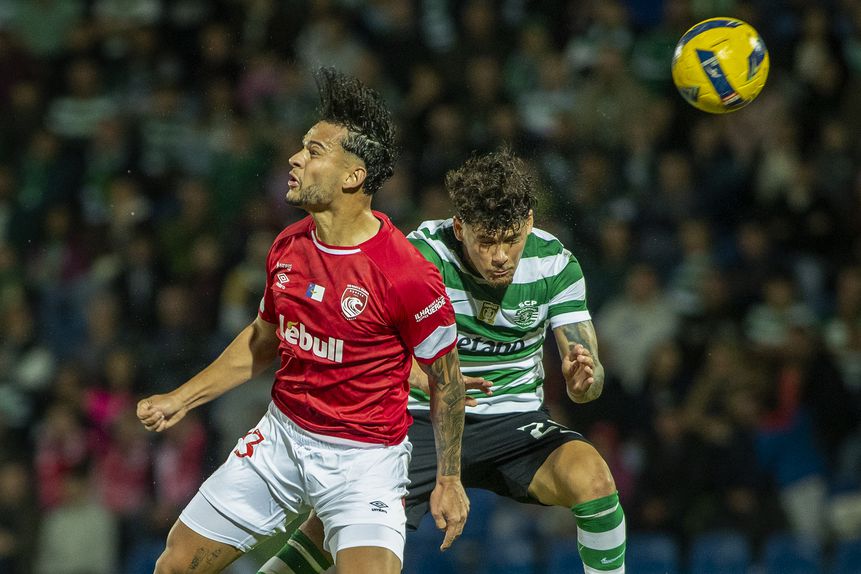 Maxi Araújo (Sporting) foi punido com um jogo de castigo - Foto: LUSA