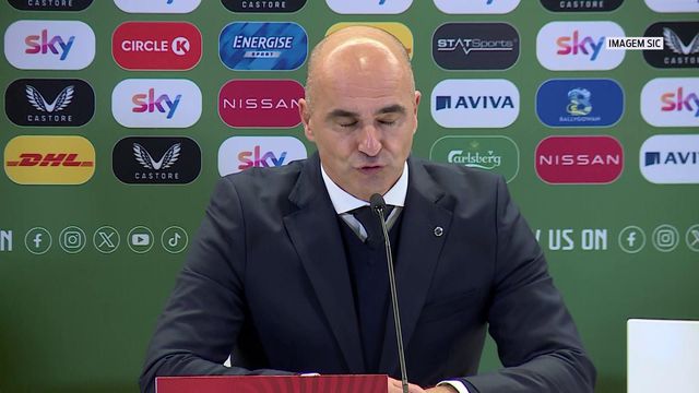 Roberto Martinez: «O mais difícil é marcar golos»