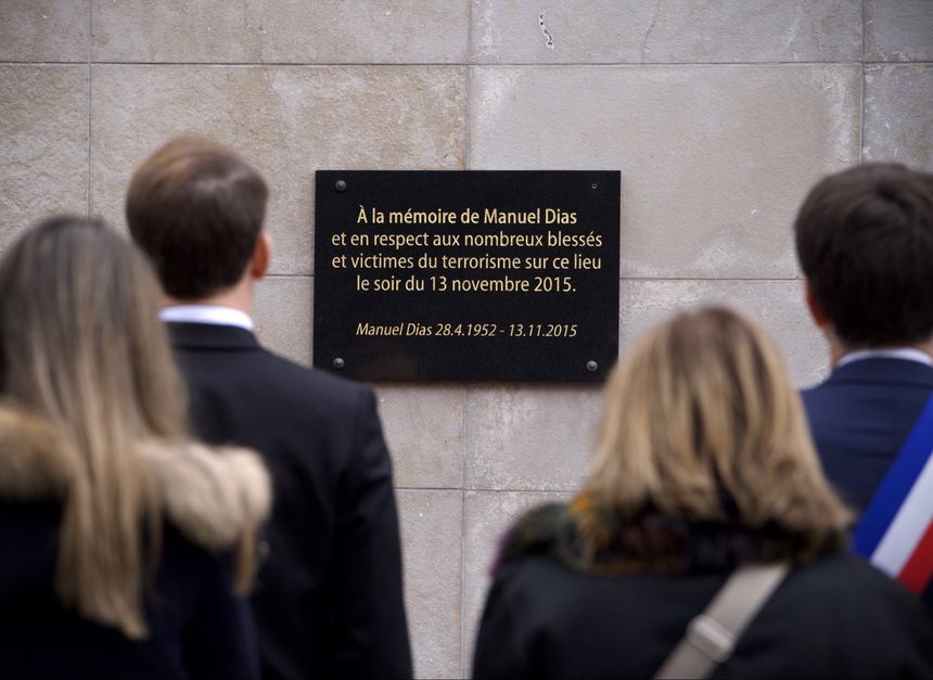 Homenagem em França a Manuel Dias por Macron - Foto: @EmmanuelMacron