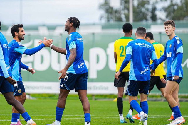 Vilacondenses fizeram jogo-treino com o Paços de Ferreira, da Liga 2 - Foto: RIO AVE FC