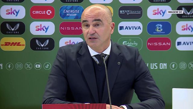 Roberto Martínez: «Hoje o desempenho foi muito mau»