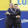 Barcelona: Joan Laporta mantém confiança total em Xavi