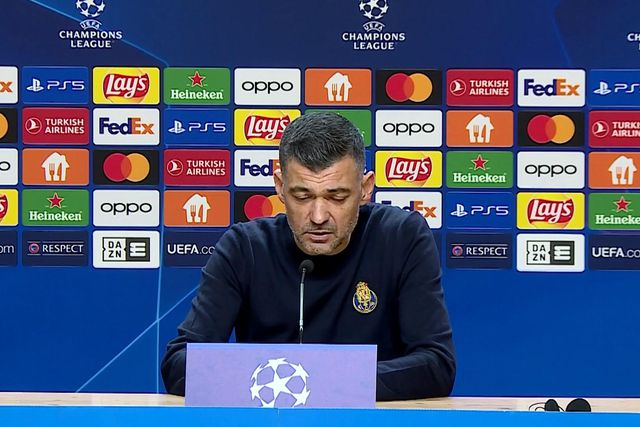 Conceição: «Vamos honrar a história do FC Porto na atitude e vamos ver o que sucede»