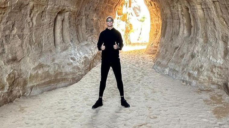 Cristiano Ronaldo mostra-se em momento de lazer (fotos)