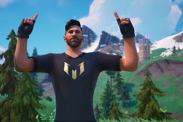 Fortnite revela ‘skins’ de Lionel Messi