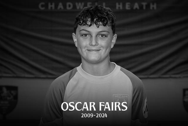 Guarda-redes do West Ham morre aos 15 anos