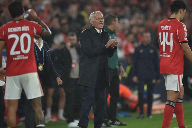 José Mourinho, treinador do Benfica - Foto Miguel Nunes